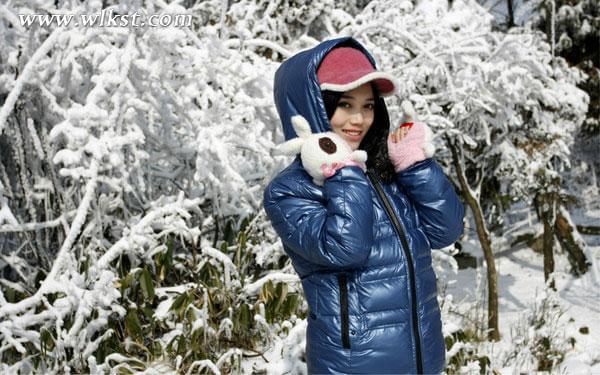 一下雪,仙女山便成了另一个天堂……
